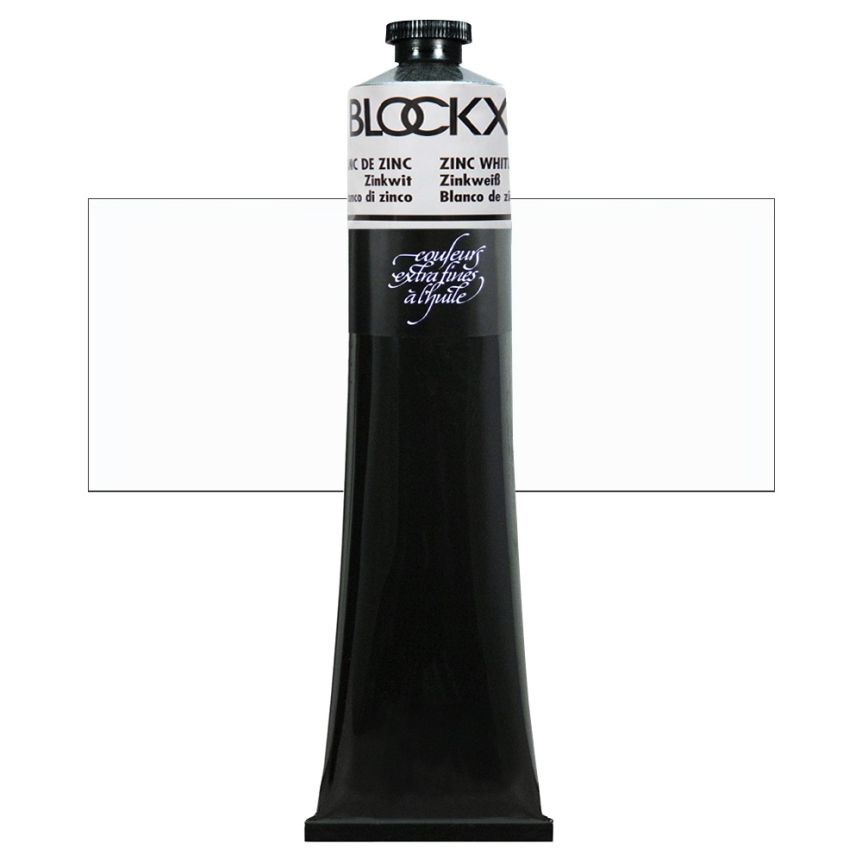 Blockx Oil Color 200 ml Tube - Titanium Zinc White