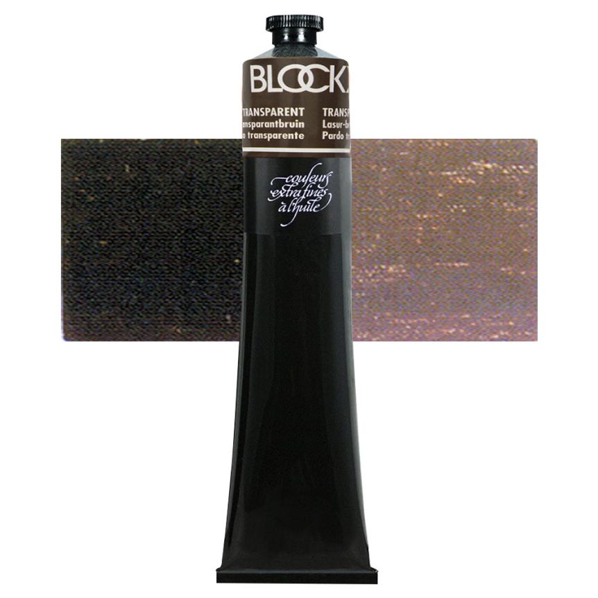 Blockx Oil Color 200 ml Tube - Transparent Brown