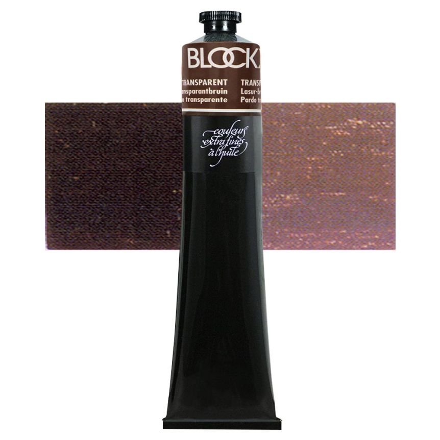Blockx Oil Color 200 ml Tube - Transparent Mars Brown