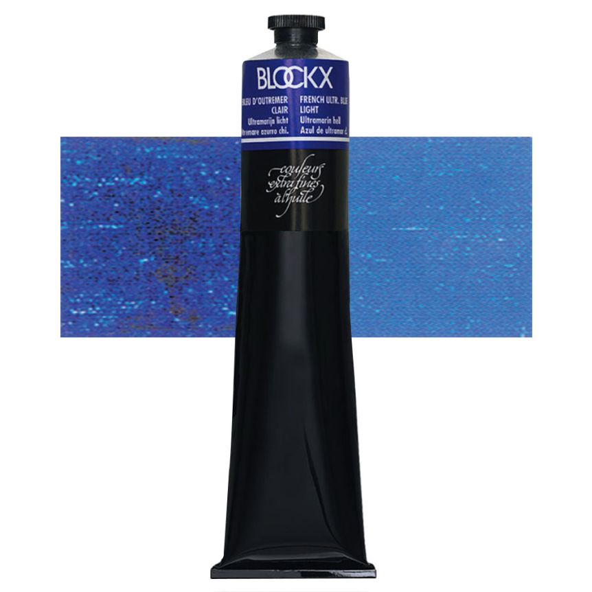Blockx Oil Color 200 ml Tube - Ultramarine Blue Light
