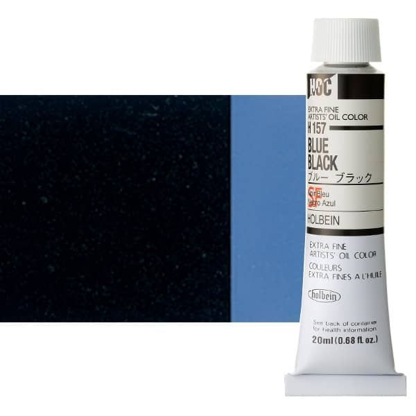 Holbein Extra-Fine Artists' Oil Color 20 ml Tube - Blue Black