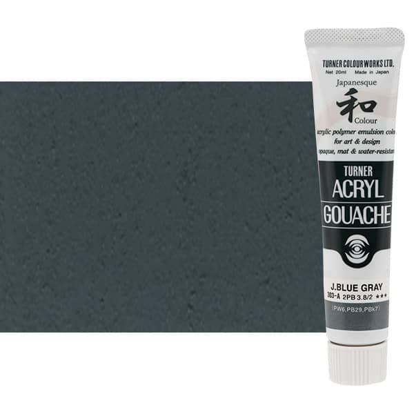 Turner Acryl Gouache Matte Acrylics 20 ml - Japanesque Blue Grey