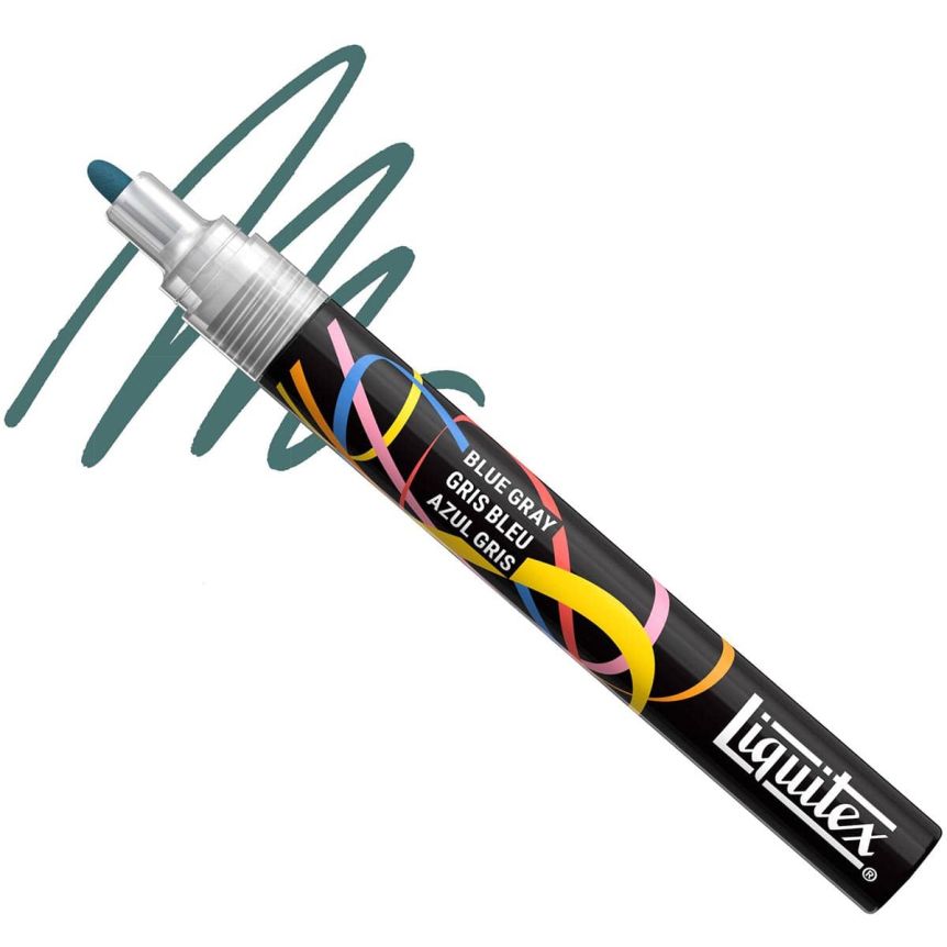 Liquitex Marker - Blue Grey, Bullet Tip, 2 mm