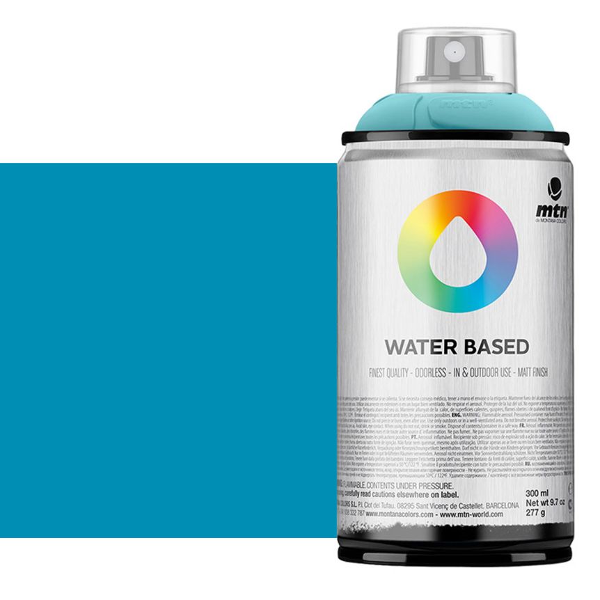 Montana Water Based Spray 300 ml Blue Green