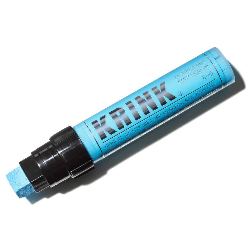 Krink K-55 Acrylic Paint Marker 15 mm Fluorescent Blue