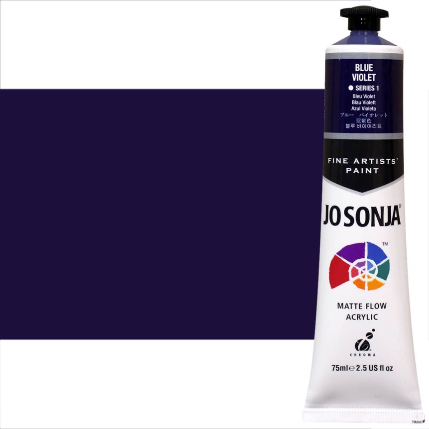 Jo Sonja's Artist Acrylic - Brilliant Magenta, 2.5 oz tube