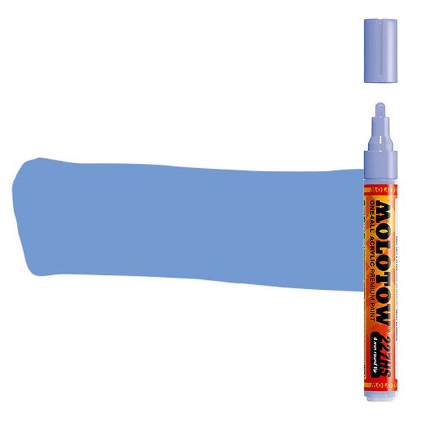 Molotow ONE4ALL 4mm Marker - Blue Violet Pastel