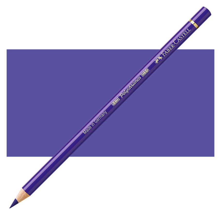 Faber-Castell Polychromos Pencil, No. 137 - Blue Violet