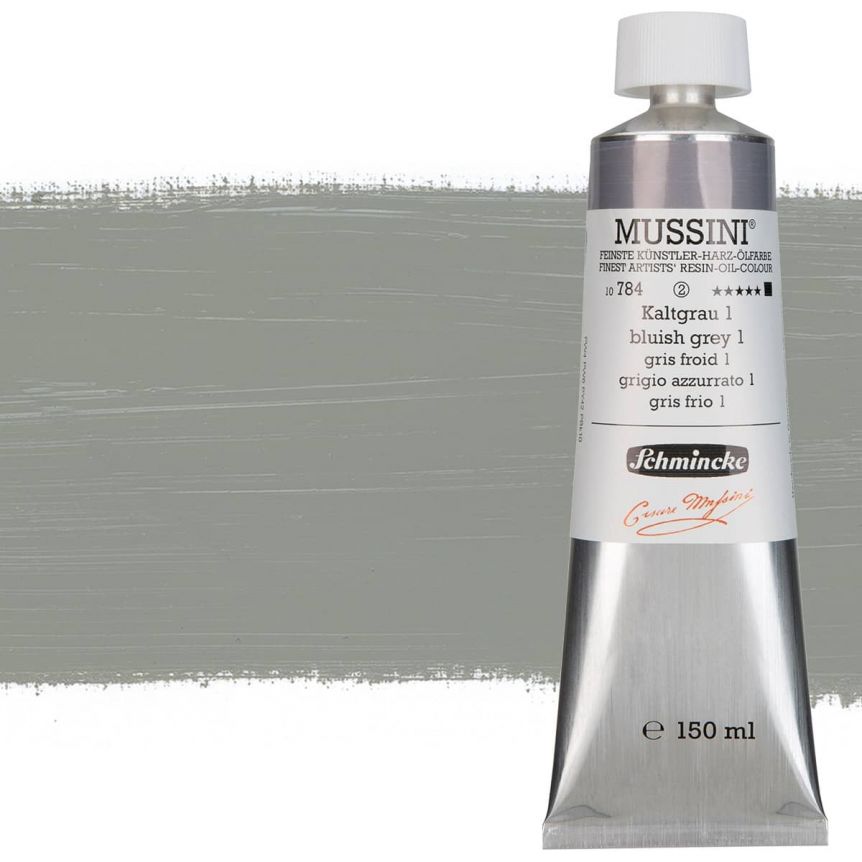 Schmincke Mussini Oil Color 150 ml Bluish Grey 1
