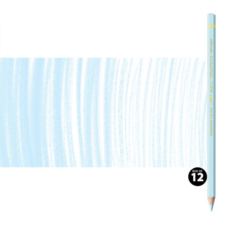 Caran d'Ache Pablo Pencils Set of 12 No. 371 - Bluish Pale