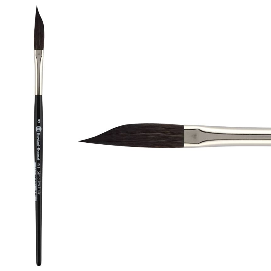 Pinstriping Hidro® Synthetic Sword Striper Series 781 Brush, size 8