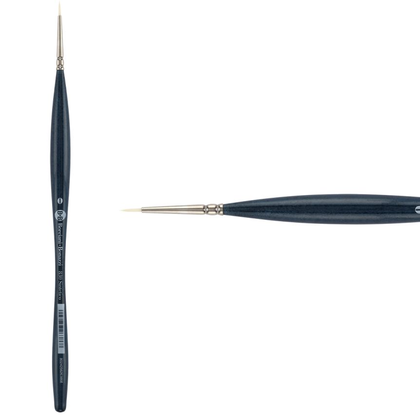 UNICO® Bianco Synthetic Series 830 Round Brush, size #0