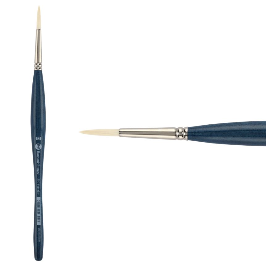 UNICO® Bianco Synthetic Series 830 Round Brush, size #10