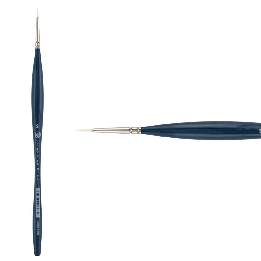UNICO® Bianco Synthetic Series 830 Round Brush, size #2