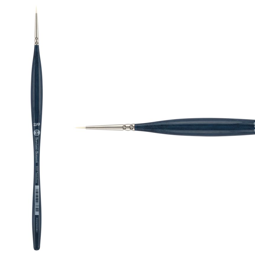 UNICO® Bianco Synthetic Series 830 Round Brush, size #2/0