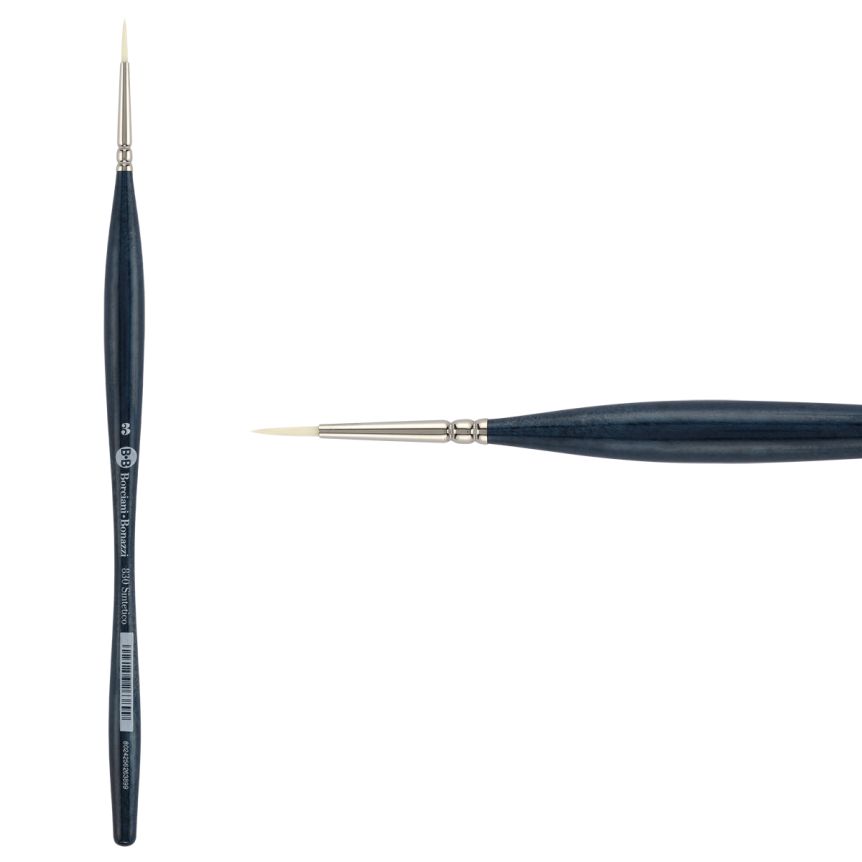 UNICO® Bianco Synthetic Series 830 Round Brush, size #3