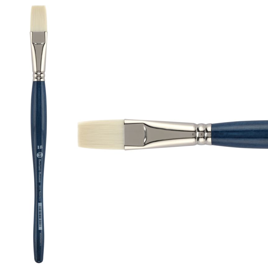 UNICO® Bianco Synthetic Series 821 Flat Brush, size #18