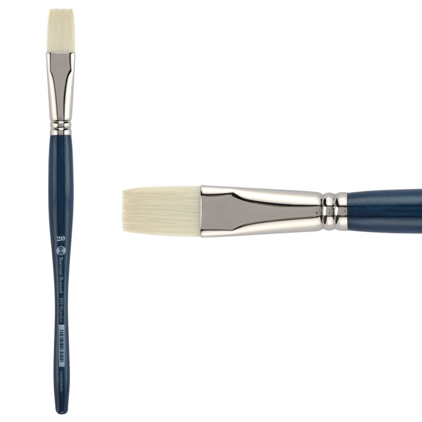 UNICO® Bianco Synthetic Series 821 Flat Brush, size #20