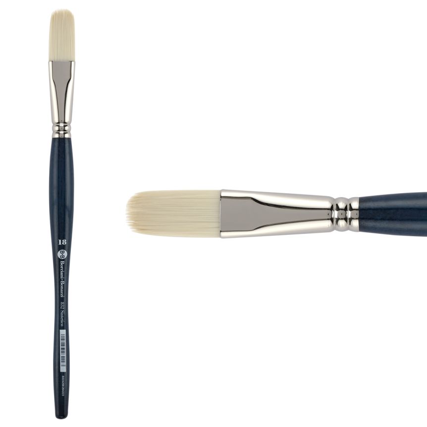 UNICO® Bianco Series 832 Filbert Brush, size #18