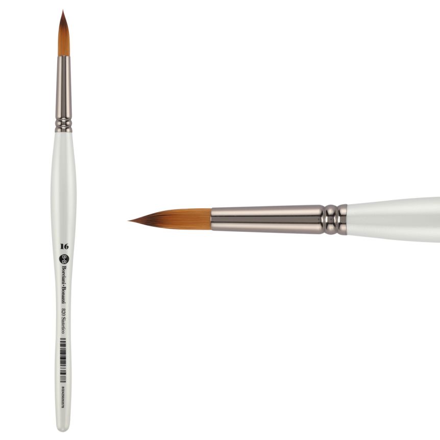 UNICO® Fiammato Synthetic Series 820 Round Brush, size #16