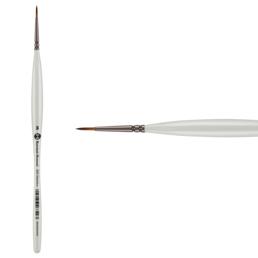 UNICO® Fiammato Synthetic Series 820 Round Brush, size #3