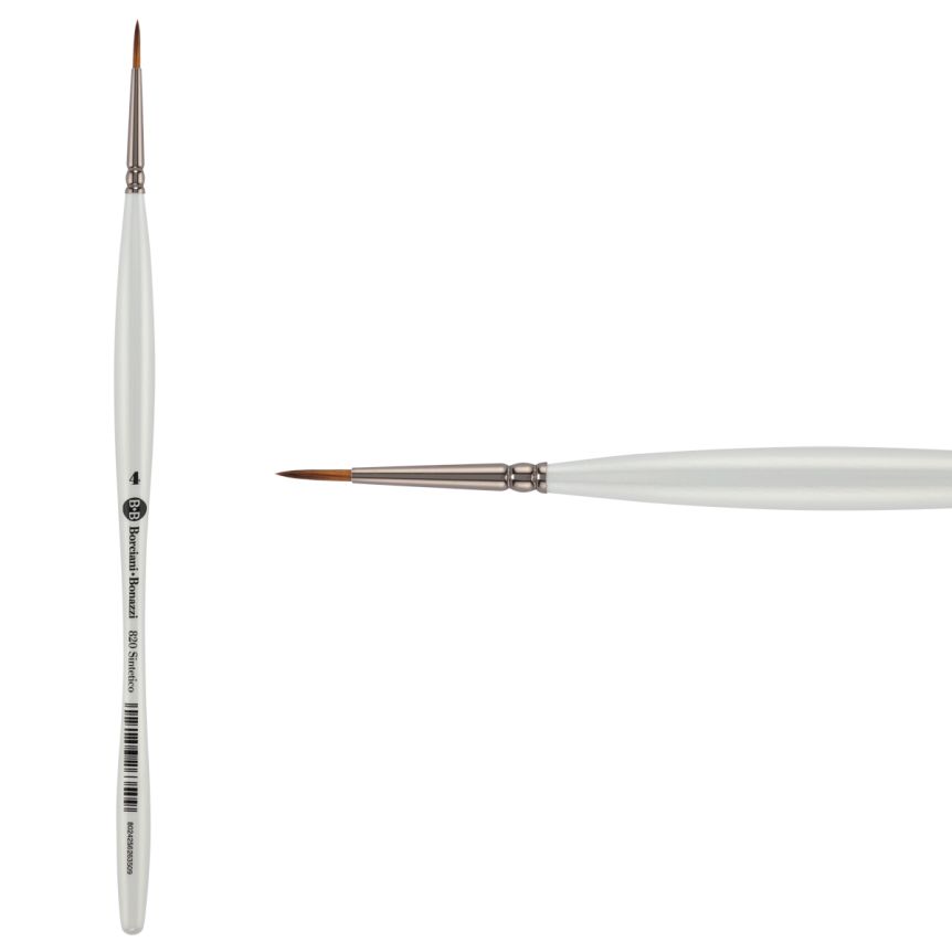 UNICO® Fiammato Synthetic Series 820 Round Brush, size #4