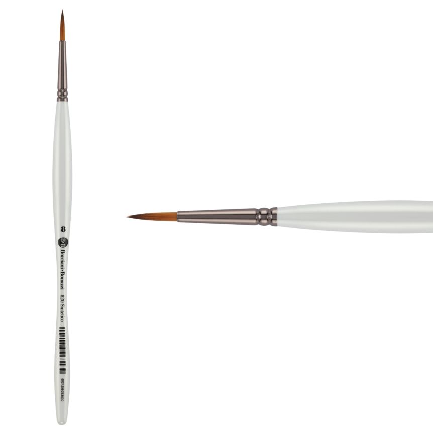 UNICO® Fiammato Synthetic Series 820 Round Brush, size #8