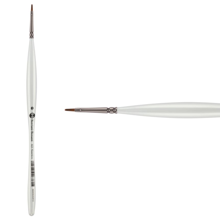 UNICO® Fiammato Synthetic Series 821 Flat Brush, size #0