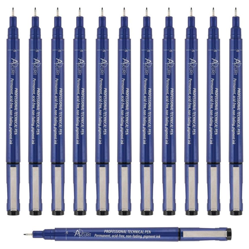 Technical Pens Review for Artists  Best drawing pens, Artist pens, Pen