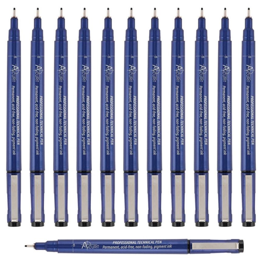 Linc Offix Smooth Ball Point Pen, 1.00mm Tip, 50-Count, Blue 50-Count Box