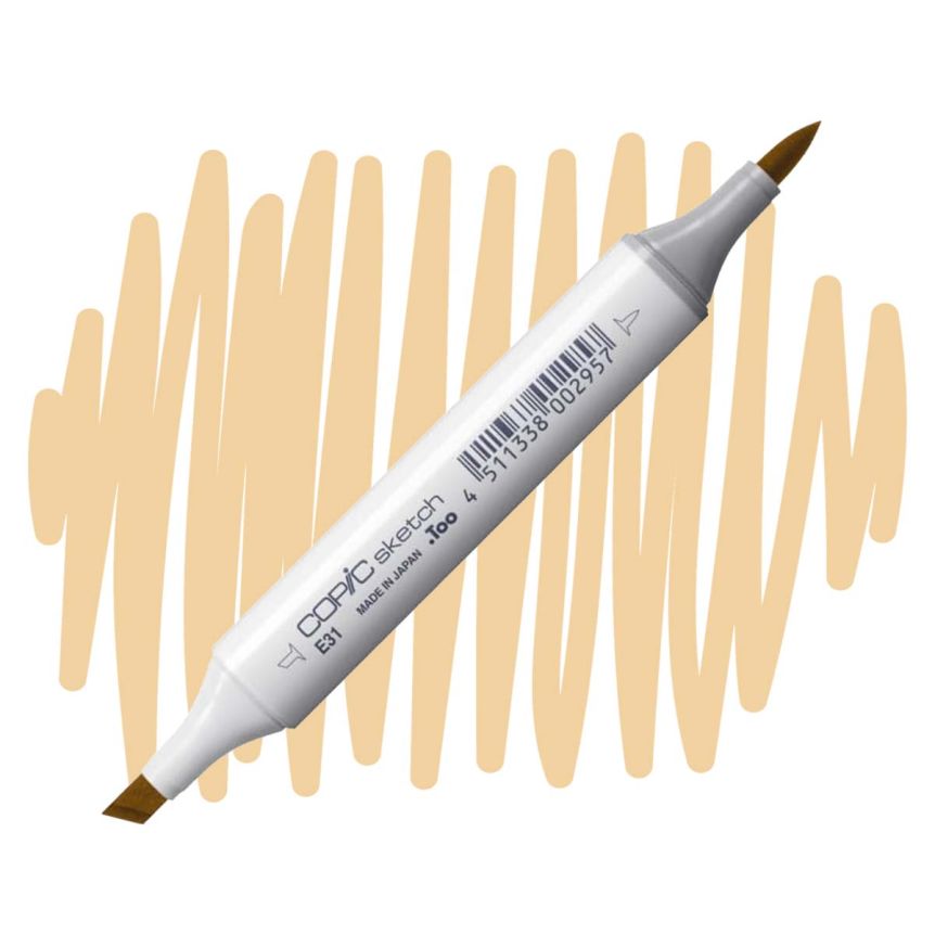 Copic Sketch Marker E31 Brick Beige | Jerry's Artarama