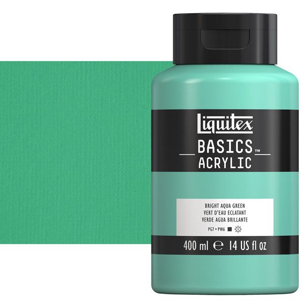 Liquitex Basics Acrylic Paint Light Blue Permanent 4 oz