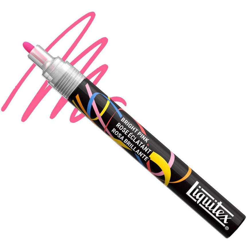 Liquitex Marker - Bright Pink, Bullet Tip, 2 mm