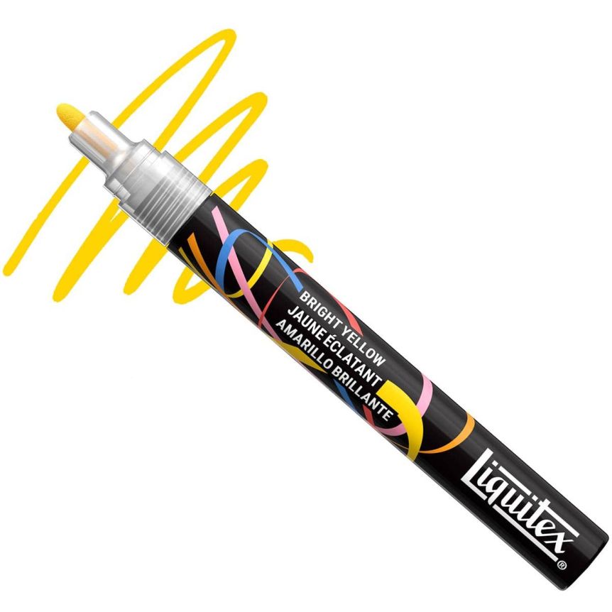 Liquitex Marker - Bright Yellow, Bullet Tip, 2 mm