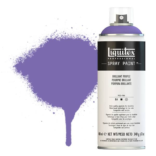 Liquitex Professional Spray Paint - Brilliant Purple, 400 ml can