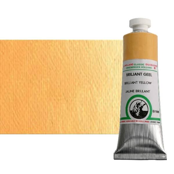 Old Holland Classic Oil Color 40 ml Tube - Brilliant Yellow