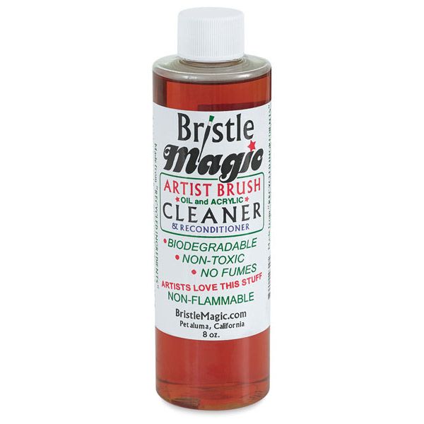 Bristle Magic Paint Brush Cleaner and Reconditioner Perfect Acrylic, W –  WoodArtSupply