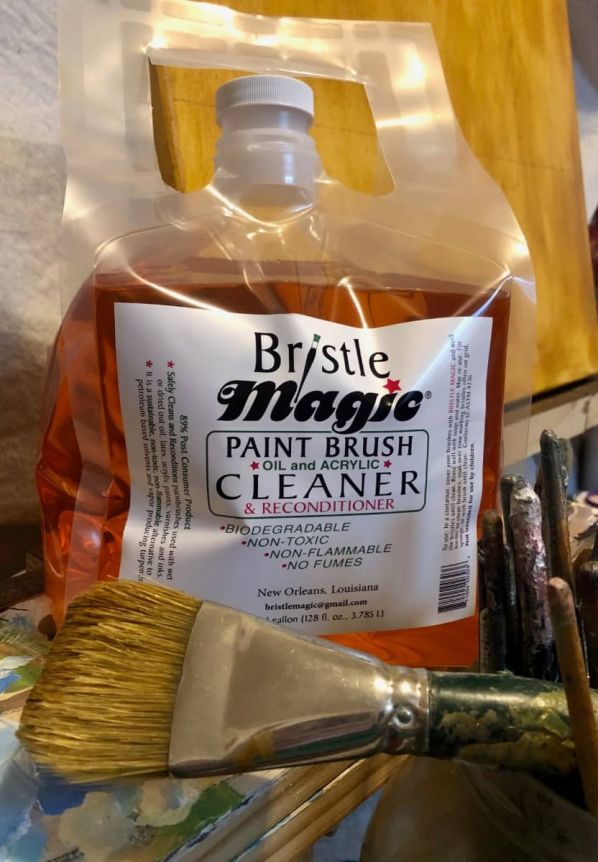 Bristle Magic Brush Solvent — For Art's Sake
