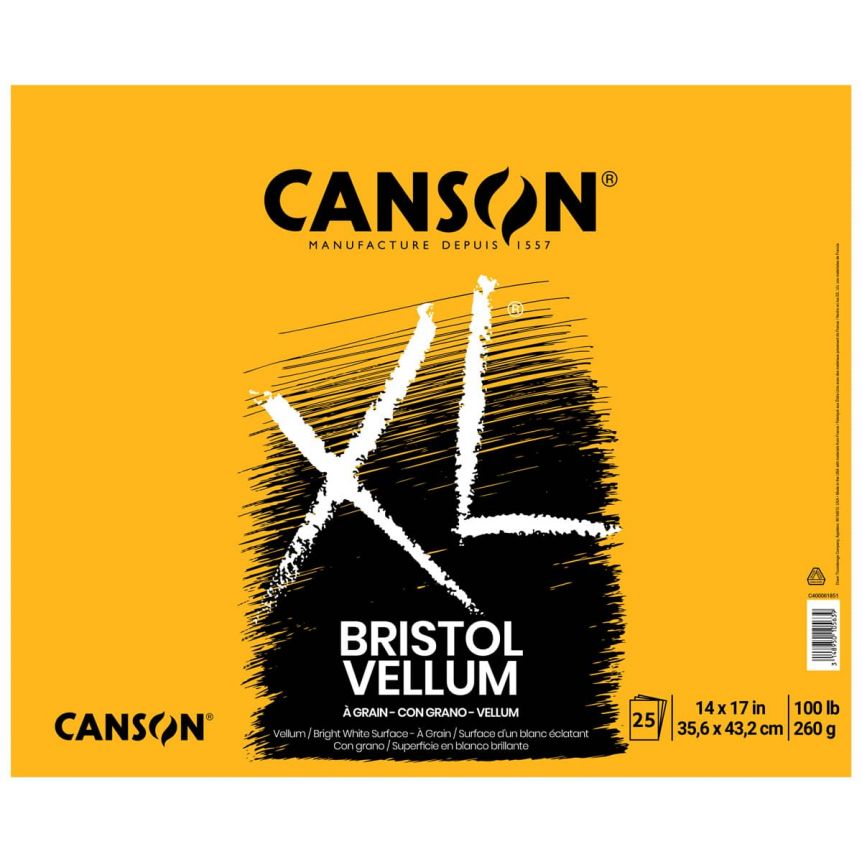 Canson Universal Heavy-Weight Sketch Pad, 14 x 17