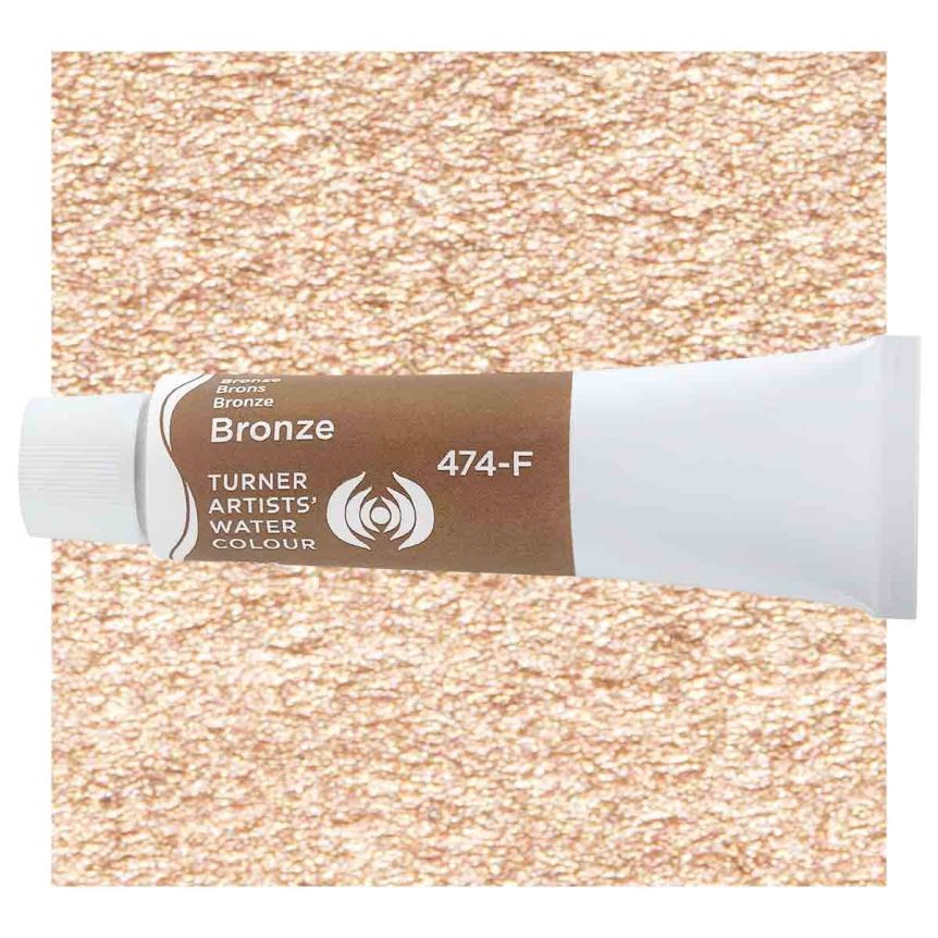 Turner Professional Watercolor - Bronze, 15ml Tube