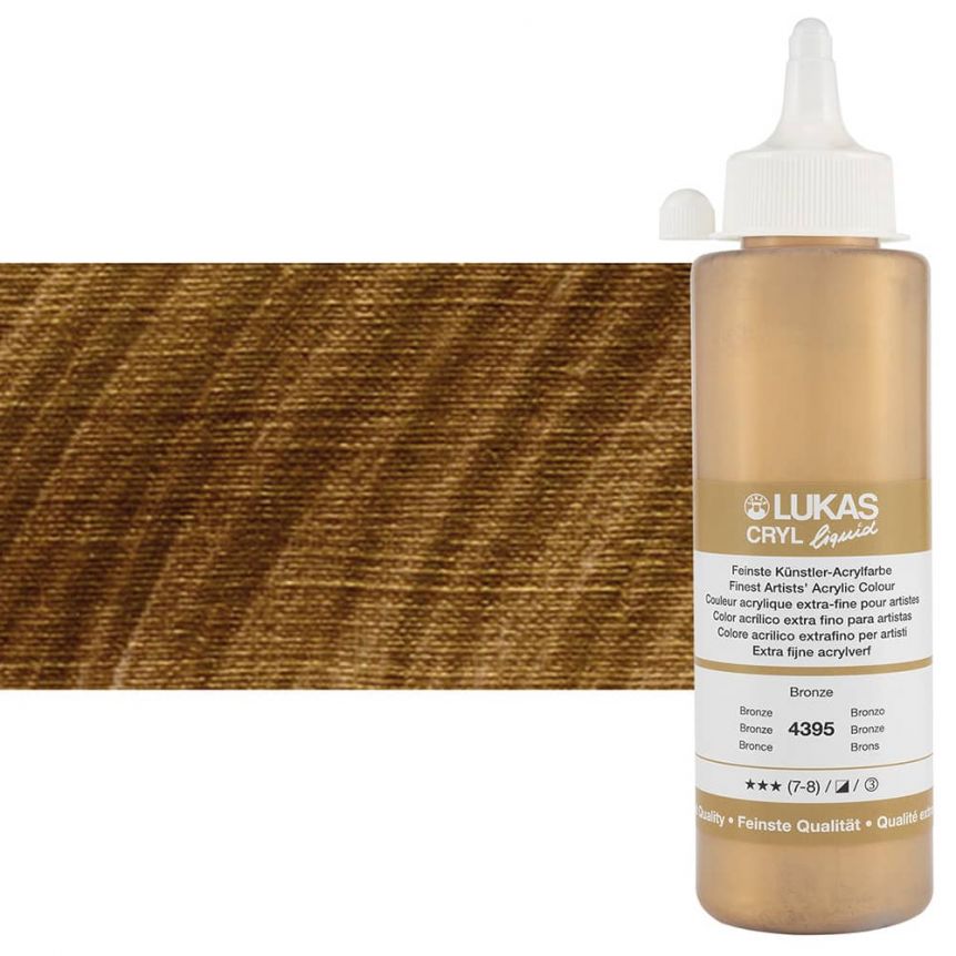 Cryl Liquid Acrylics Bronze 250ml