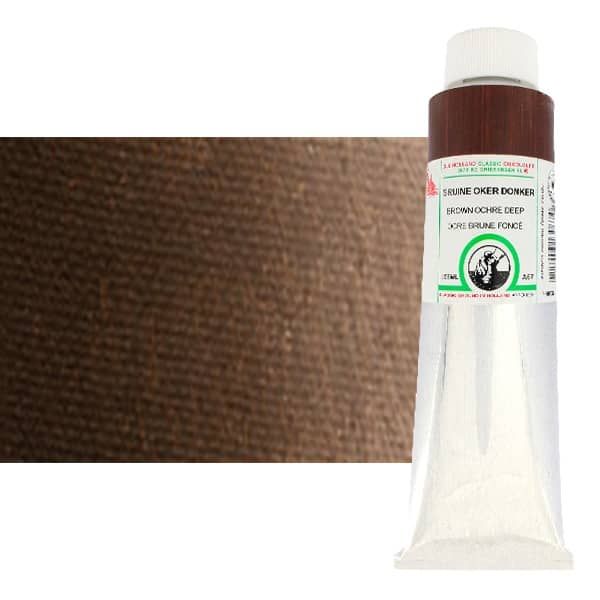 Old Holland Classic Oil Color 225 ml Tube - Brown Ochre Deep