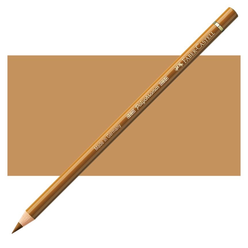 Faber-Castell Polychromos Pencil, No. 182 - Brown Ochre