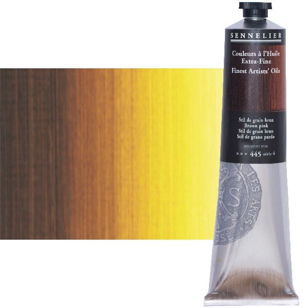 Sennelier Artists' Extra-Fine Oil - Brown Pink, 200 ml Tube