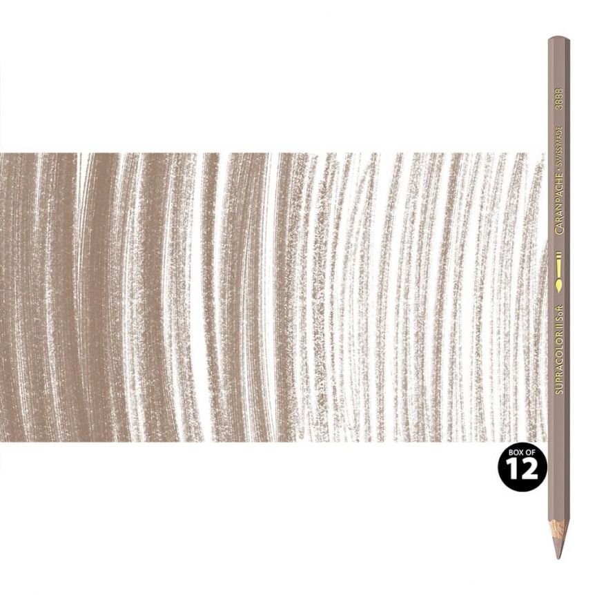 Supracolor II Watercolor Pencils Box of 12 No. 404 - Brownish Beige