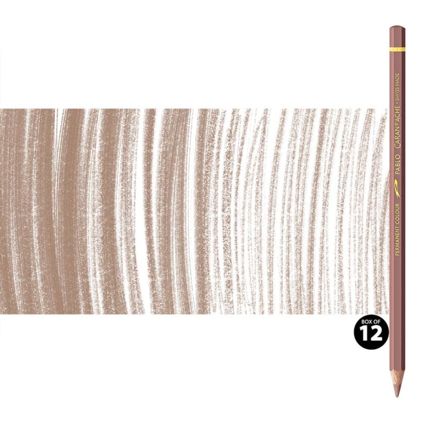 Caran d'Ache Pablo Pencils Set of 12 No. 043 - Brownish Orange