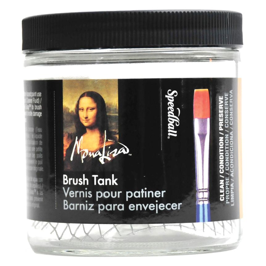 Mona Lisa Brush Cleaning Tank