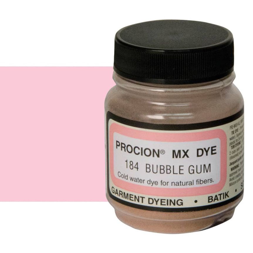 Jacquard Procion MX Dye 2/3 oz Bubble Gum