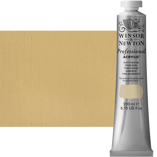 Winsor & Newton Professional Acrylic Buff Titanium 200 ml