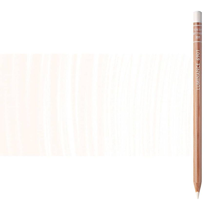 Caran d'Ache Luminance Pencil Buff Titanium